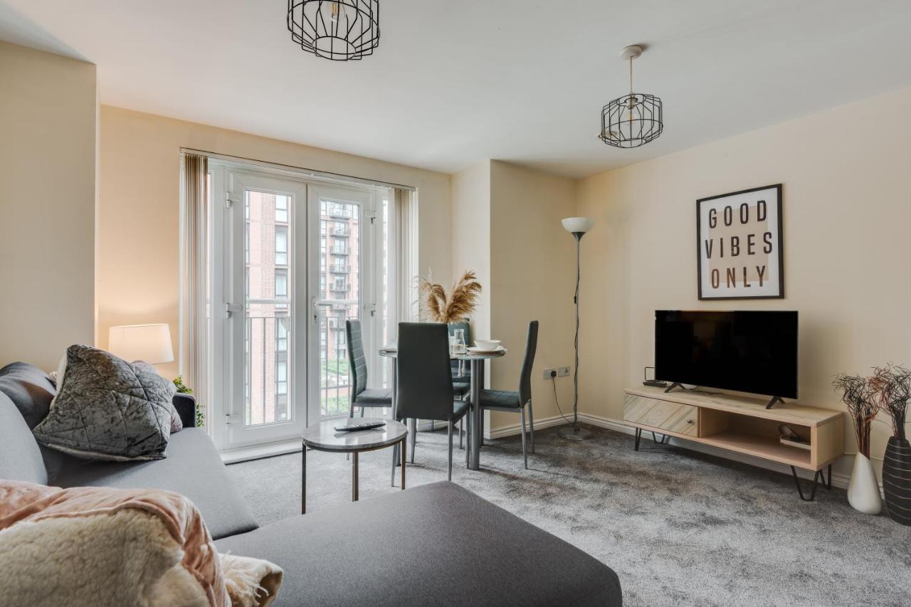 Stylish 2 Bed Manchester Flat Exterior foto